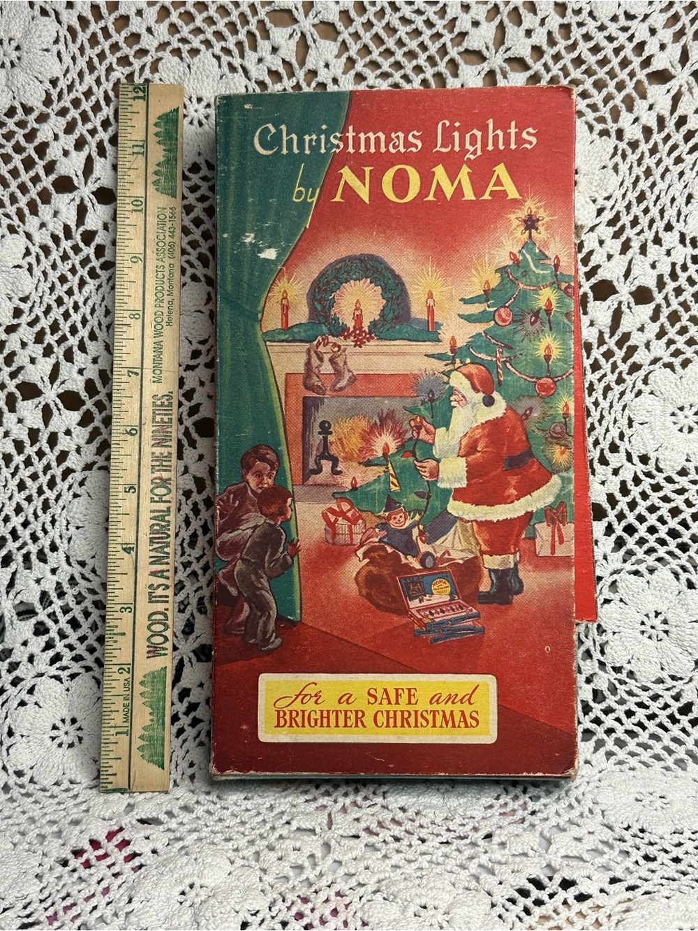 Vintage 1936 NOMA Christmas String Lights – Classic Holiday Décor